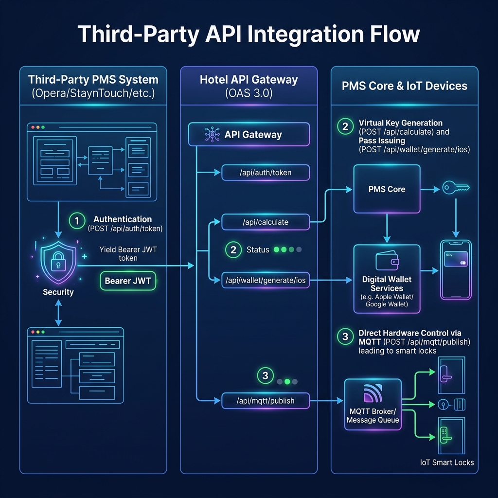 Third-Party API Integration Flow